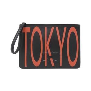 SALVATORE FERRAGAMO Black Clutch Bag